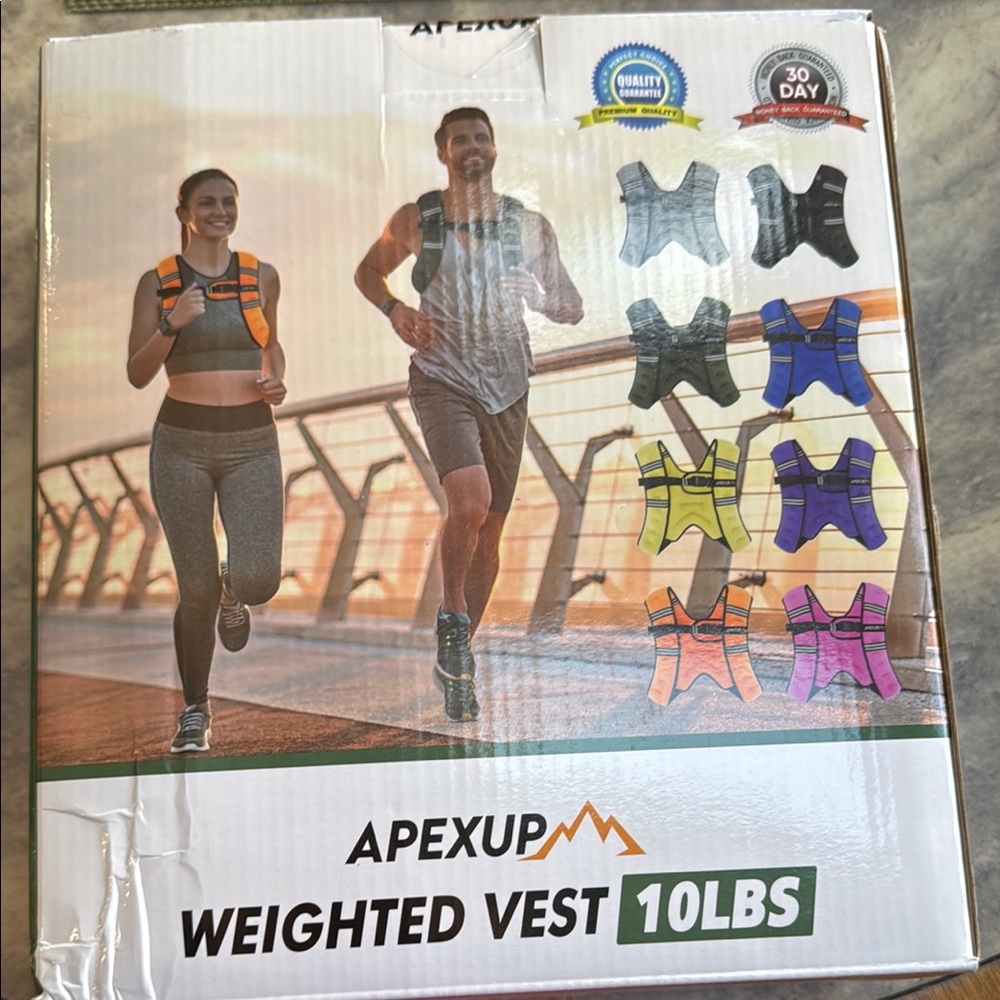Green Fitness Weighted Vest